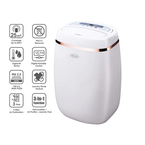 Europace EDH6251S 25L Dehumidifier w/ Air-Purifier w/ Laundry Mode - Image 3