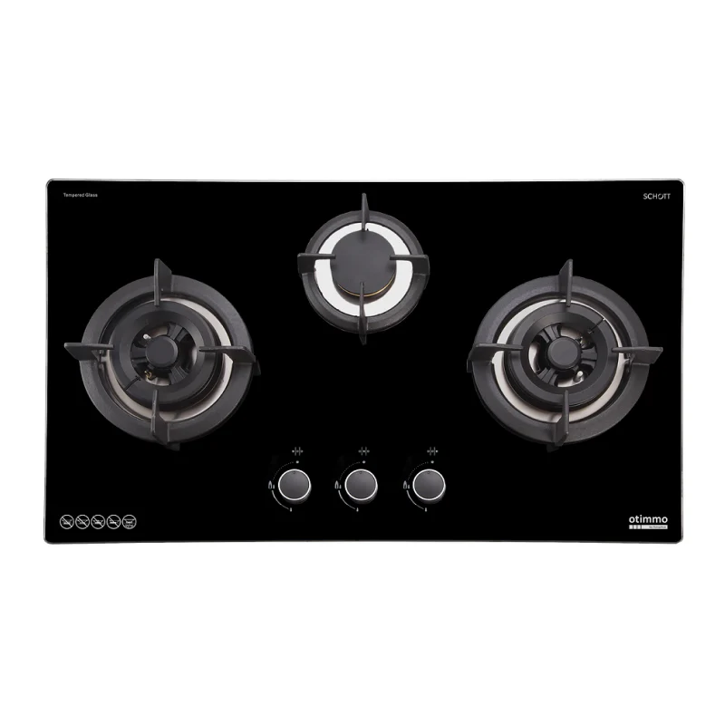 Europace EBH6391STG 3 Burner 90cm Slim Gas Cooker Hob (Schott Glass) TG - Image 2
