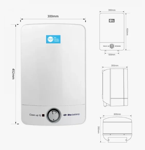 707 Close-up 15 Storage Water Heater - Image 5
