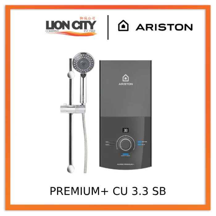 Ariston AURES PREMIUM+ 3.3 SB Water Heater - Image 3
