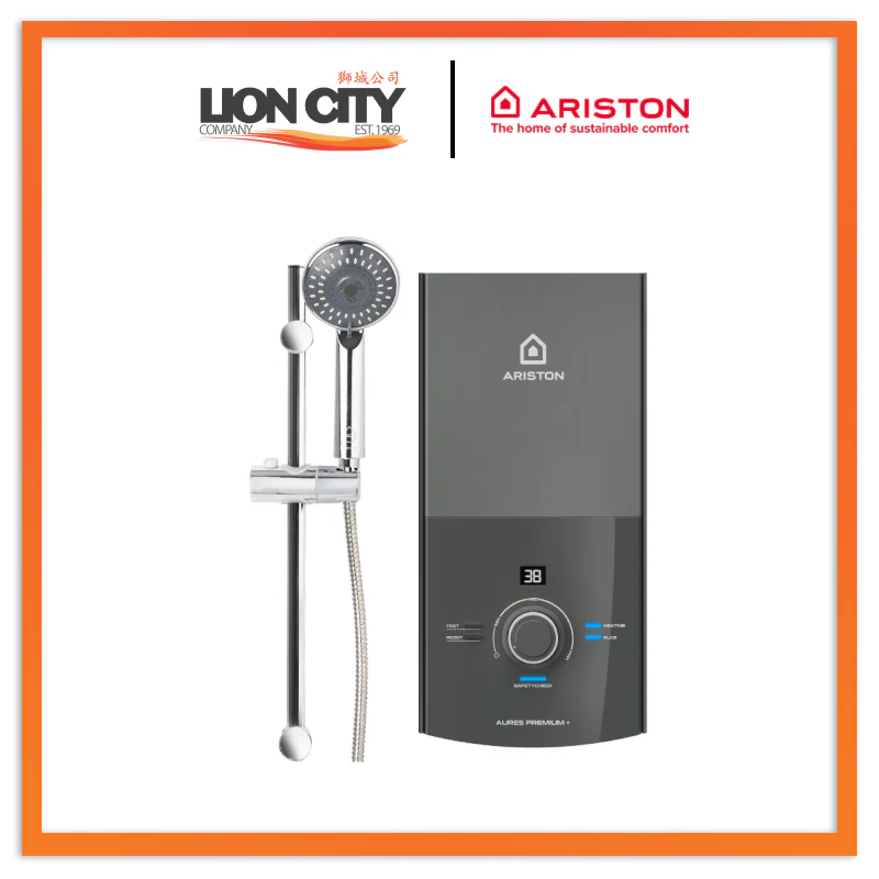 Ariston Aures Premium+ Instant Water Heater with Built in ELCB