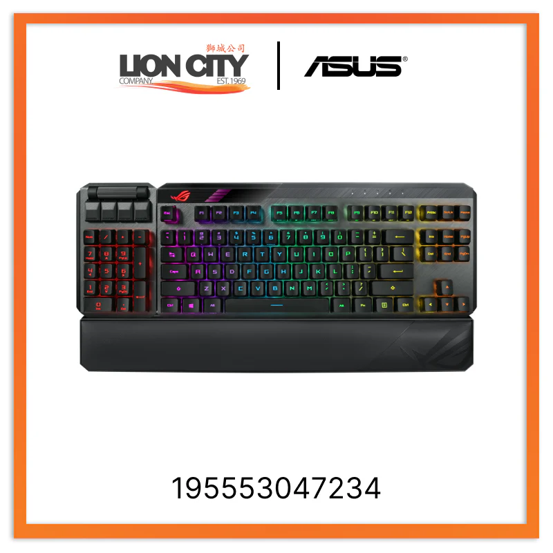 Asus ROG CLAYMORE II RED 195553047234 Gaming Keyboard