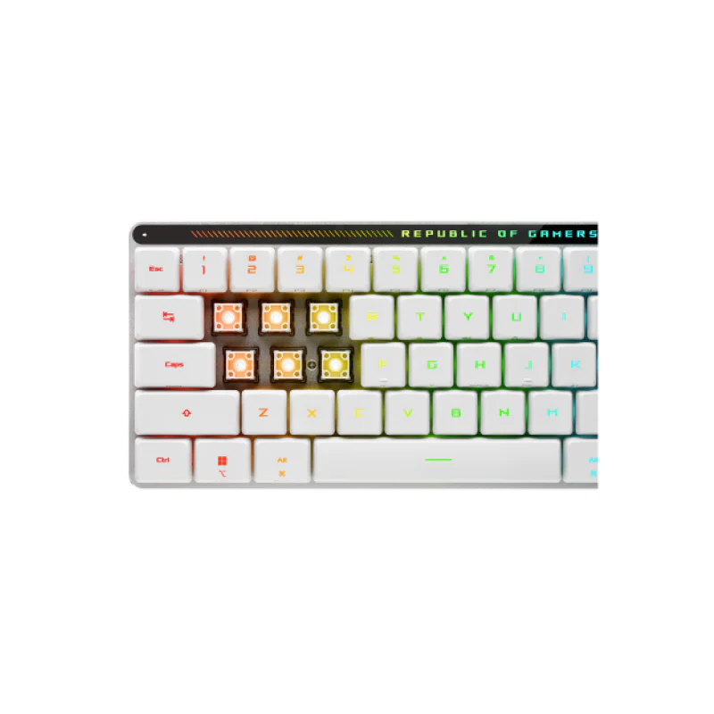 Asus ROG FALCHION RX LOW PROFILE RED 197105334403 Gaming Keyboard - Image 4