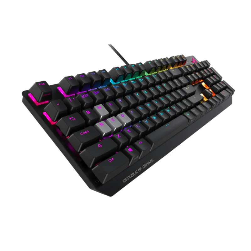 Asus ROG STRIX FLARE CHERRY RGB MX BLUE 889349921180 Gaming Keyboard - Image 2