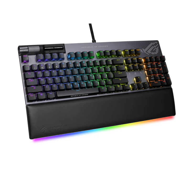 Asus ROG STRIX FLARE II NX RED ANIMATE (PBT) 195553428514 Gaming Keyboard - Image 2