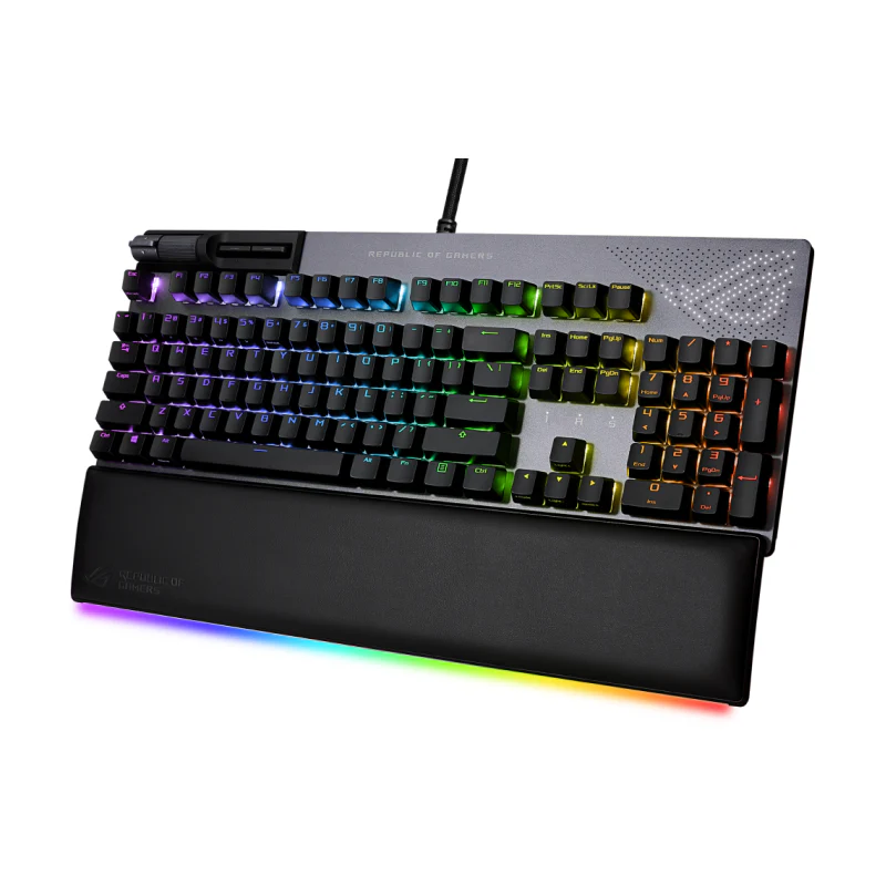 Asus ROG STRIX FLARE II NX RED ANIMATE (PBT) 195553428514 Gaming Keyboard - Image 3