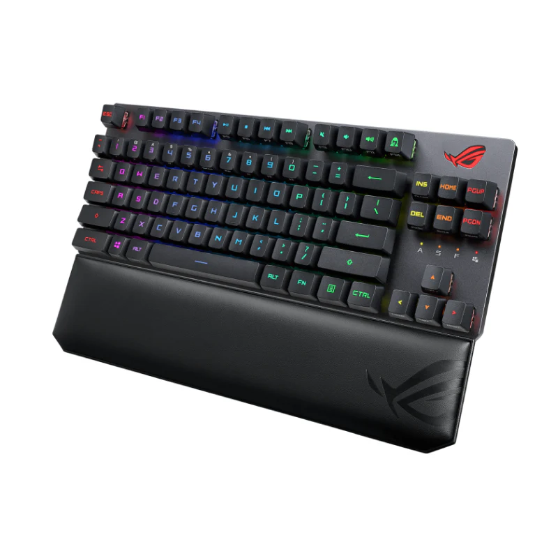 Asus ROG STRIX SCOPE TKL DELUXE RX BLUE WIRELESS 195553567718 Gaming Keyboard - Image 2
