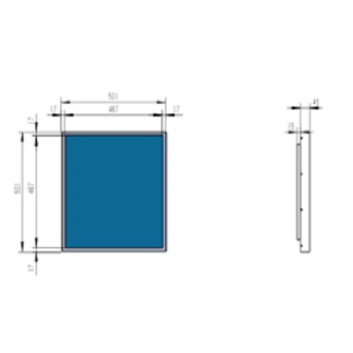 Atlas 26 inch Stretched Bar Screen - Image 6
