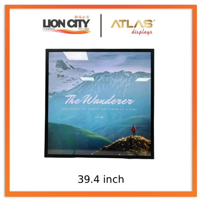 Atlas 39.4 inch Stretched Bar Screen