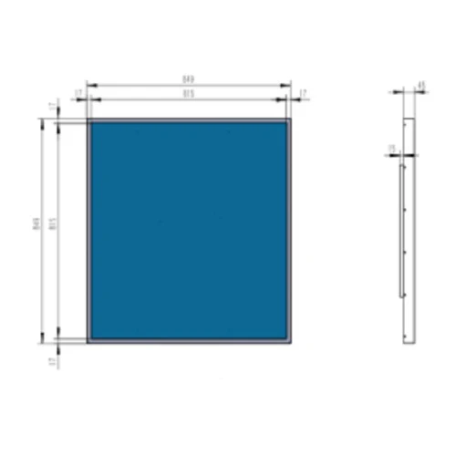 Atlas 45.4 inch Stretched Bar Screen - Image 6