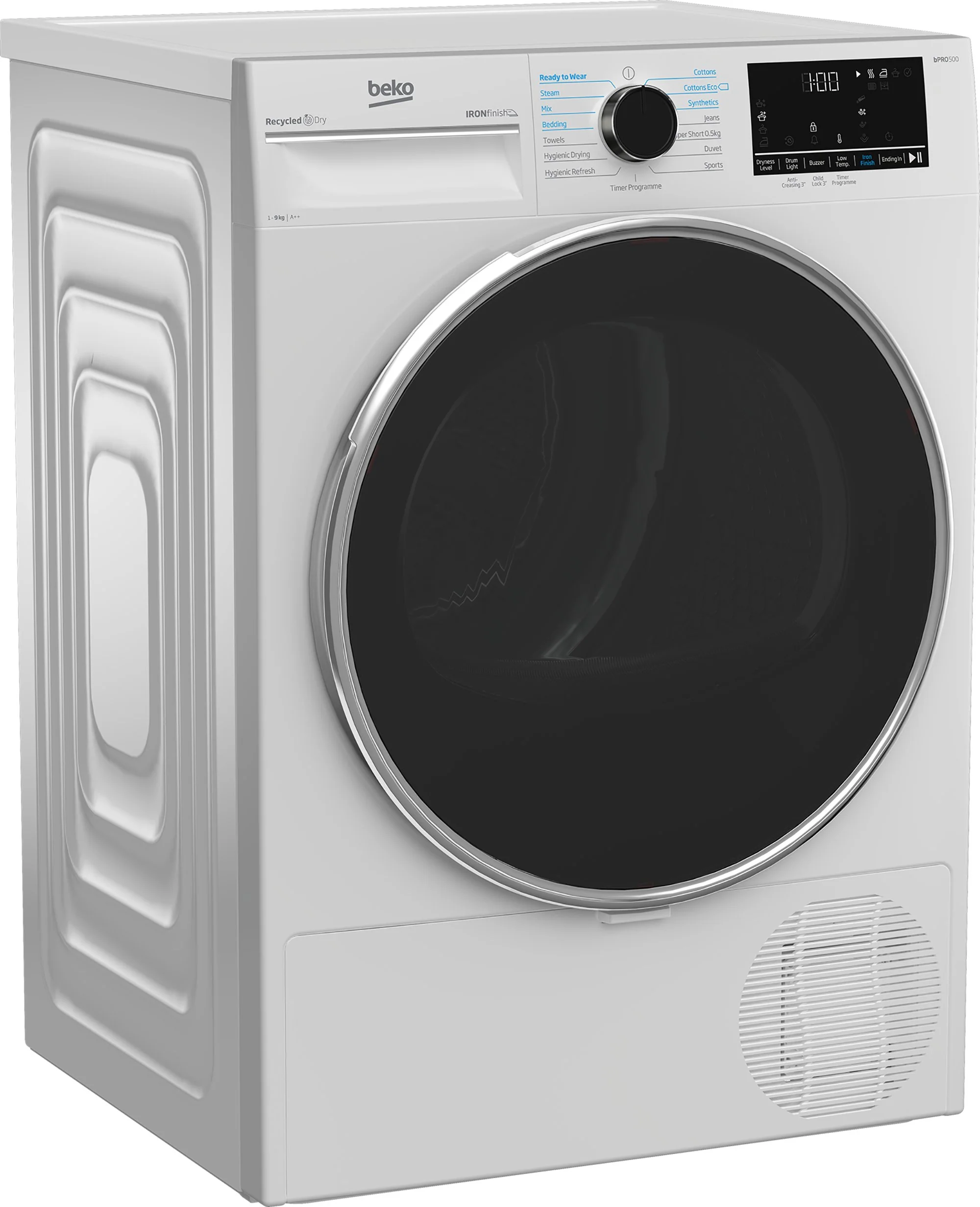 Beko B5T4923IW 9kg Heat-pump Dryer (5 Ticks) - Image 3
