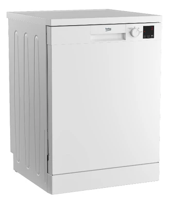 Beko DVN04X20W Freestanding Dishwasher - Image 3