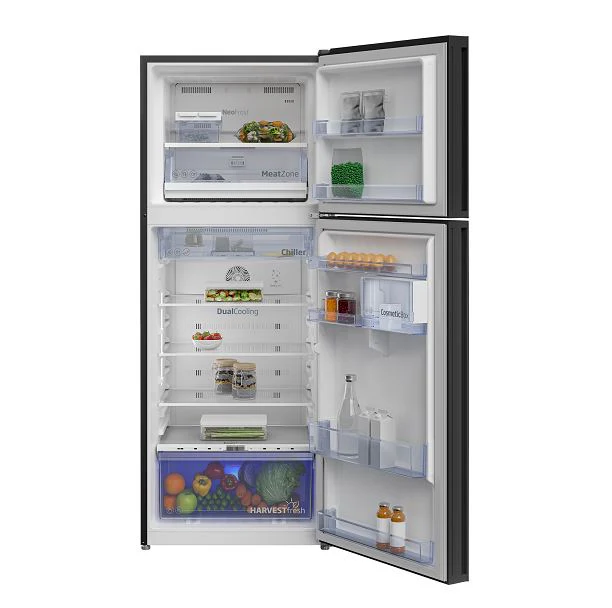 Beko RDNT401E50VZGB Fridge Freezer (Freezer Top, 66 cm) - Image 4