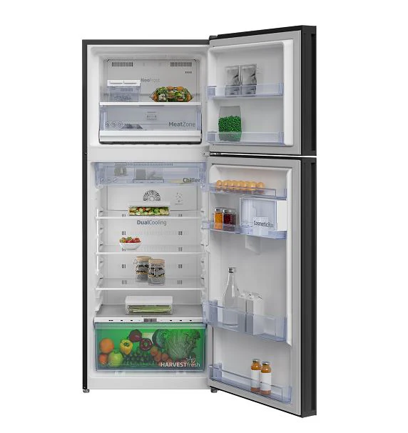 Beko RDNT401E50VZGB Fridge Freezer (Freezer Top, 66 cm) - Image 5