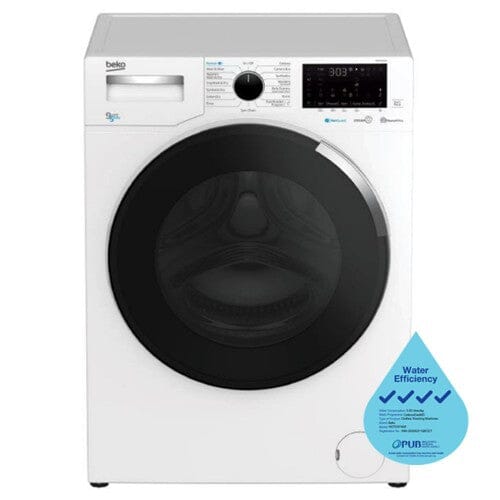 Beko WDTE9746X Freestanding Washer Dryer (9 kg / 5 kg, 1400 rpm) - Image 2
