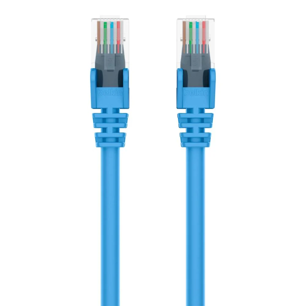 Belkin Master A3L980bt10MBLUS Cat6 Snagless Patch Cable, 10 Feet Blue