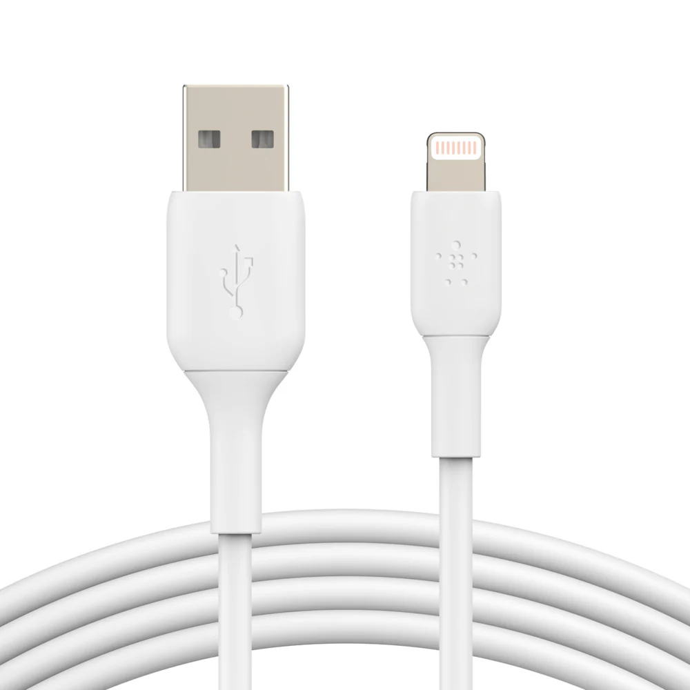 Belkin Master CAA001bt3MWH BOOST↑CHARGE™ Lightning to USB-A Cable (3m / 9.8ft, White)