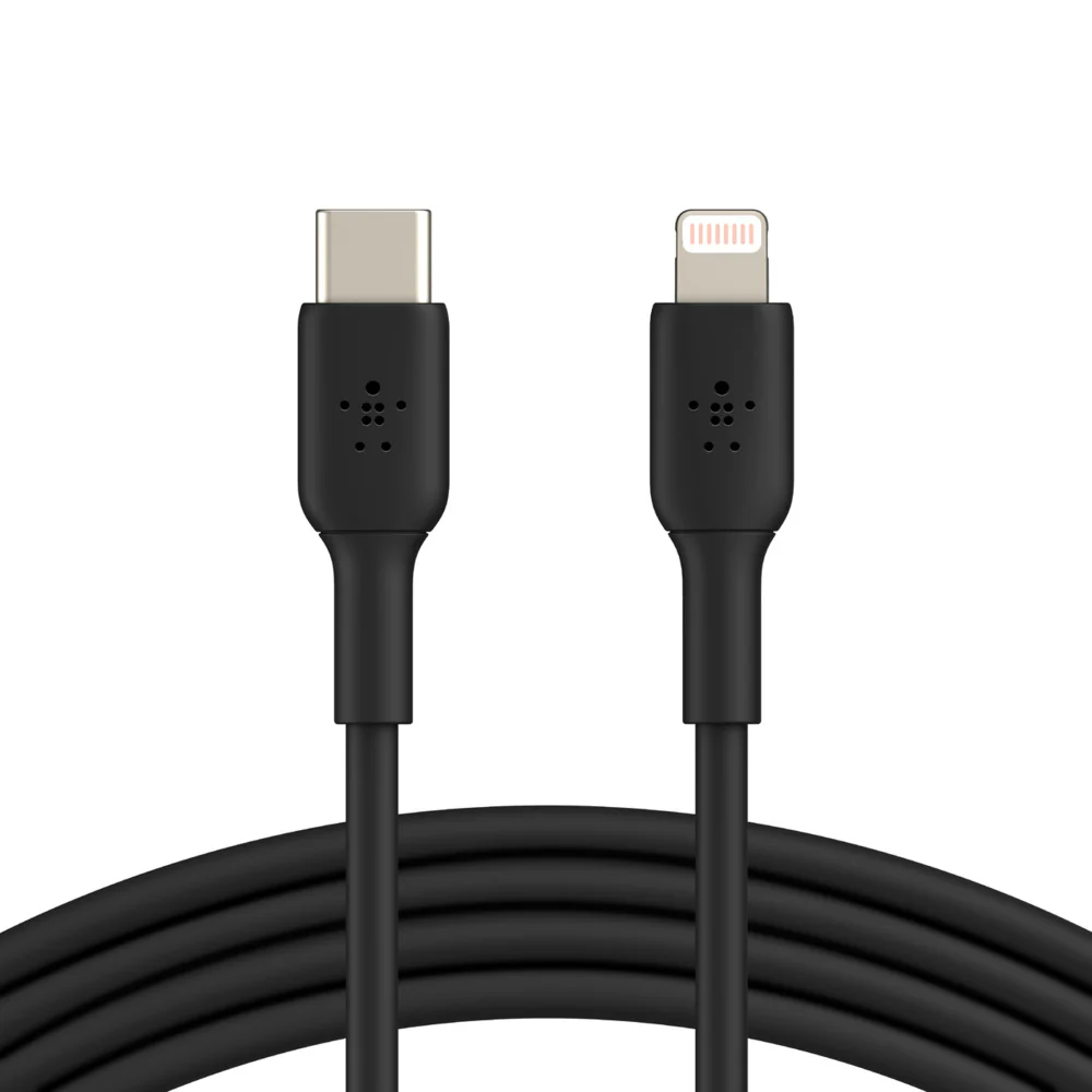 Belkin Master CAA003bt1MBK BOOST↑CHARGE™ USB-C to Lightning Cable (1m / 3.3ft, Black)