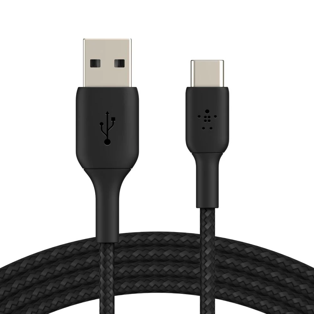 Belkin Master CAB002bt2MBK BOOST↑CHARGE™ Braided USB-C to USB-A Cable