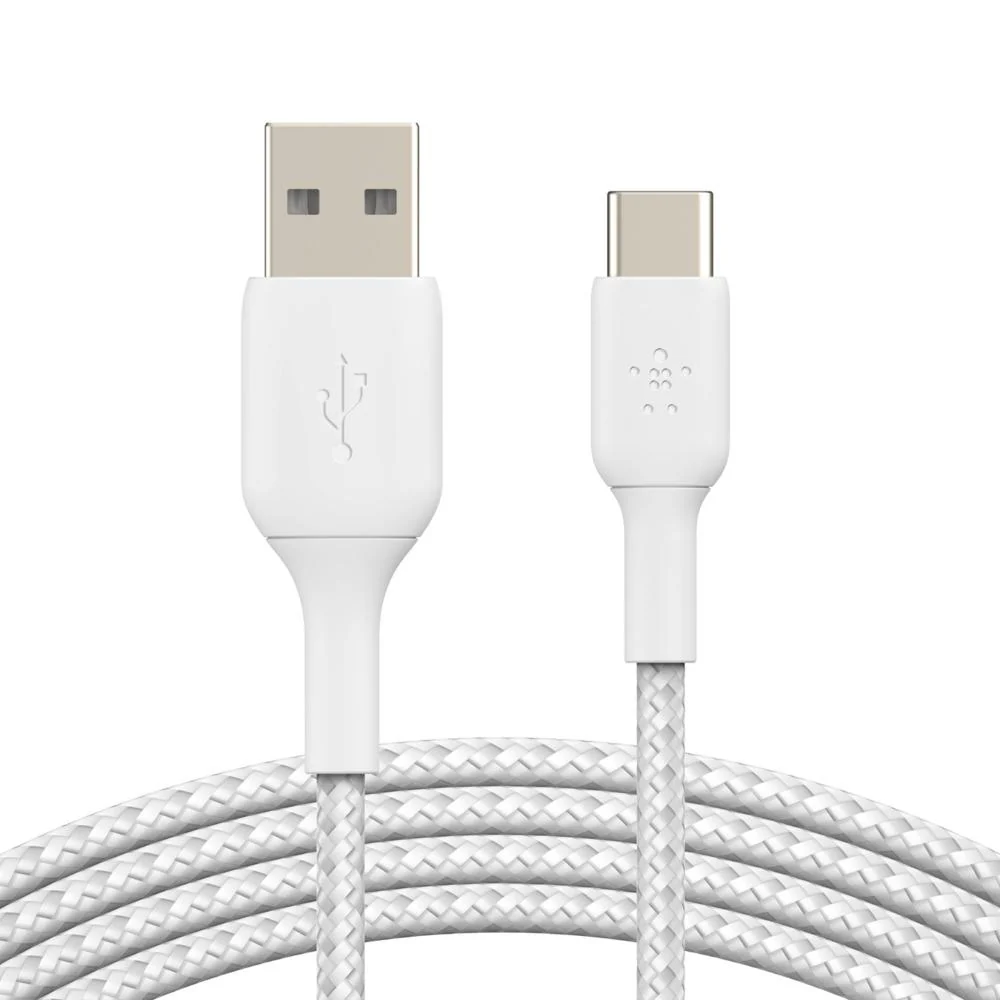 Belkin Master CAB002bt2MWH BOOST↑CHARGE™ Braided USB-C to USB-A Cable