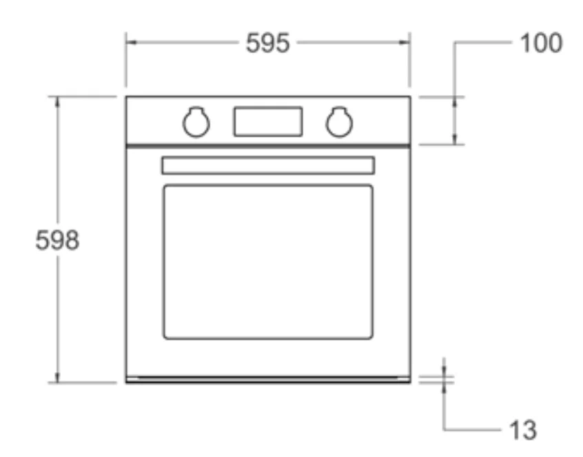 Bertazzoni FMOD6115ELB1 60cm Electric Built-in oven LCD display - Image 3
