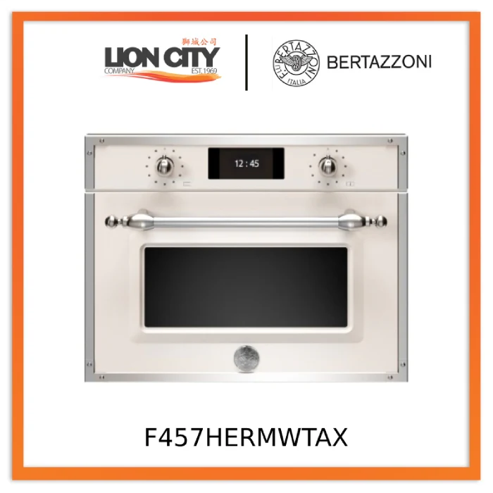 Bertazzoni F457HERMWTAX 45cm 7 functions Combi-Microwave Built-In Oven