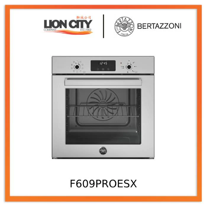 Bertazzoni F609PROESX/F609PROESN 60cm Electric Built-in oven LED display