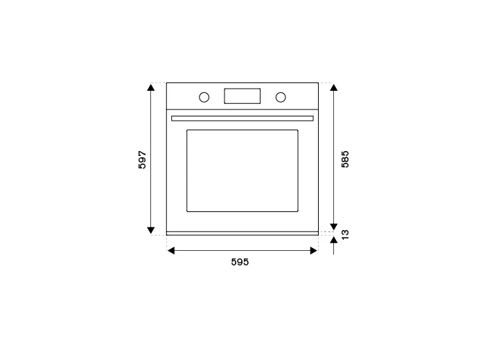 Bertazzoni F609PROESX/F609PROESN 60cm Electric Built-in oven LED display - Image 5