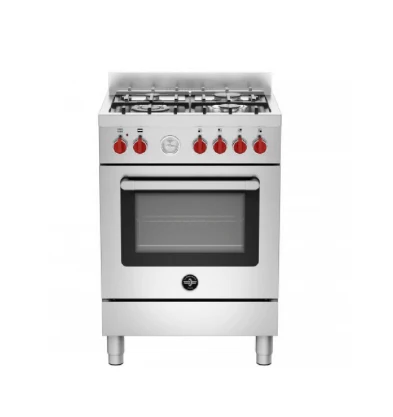 Bertazzoni La Germania RI64C61BX/XR/XB Free Standing Cooker Bundle + K60TELXA Telescopic Hood - Image 8