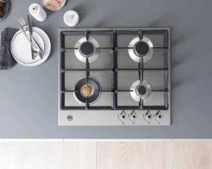 Bertazzoni P604LPROX/P604LPRONE 60cm Bulit-in Gas Hob with wok ring - Image 5