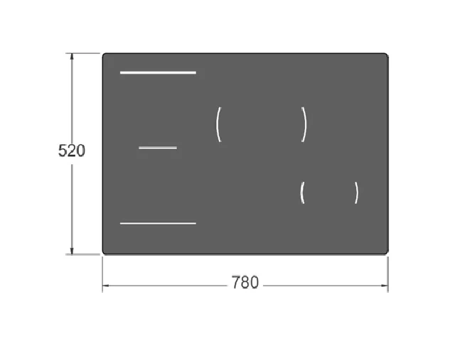Bertazzoni P784I1M30NP 78 cm Induction Hob, 4 cooking zones, LED display - Image 4