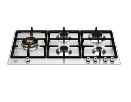 Bertazzoni P905LPROX Professional 90cm 5-Burner Gas Hob + F605PROEKX 5 Function Oven+ K90TELXA Hood - Image 5