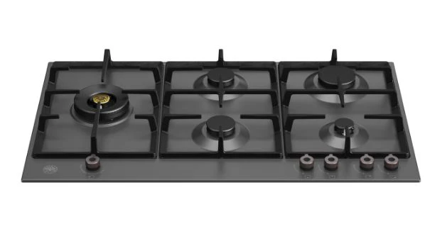 Bertazzoni P905LPRONE 90cm Built-in Gas Hob with lateral dual wok - Image 2