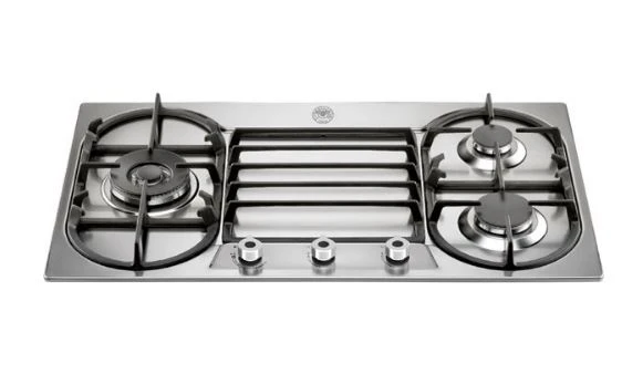 Bertazzoni P9501PROX 90 cm 3 Aluminium Burners, Dual Wok Hob - Image 2