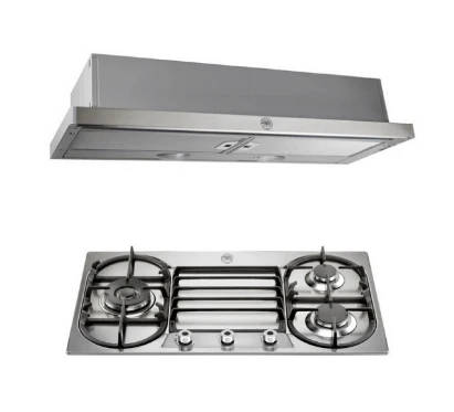 Bertazzoni P9501PROXE 90cm 3 Burner Gas + K90TELXA Hood Bundle - Image 2