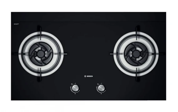 Bosch PBD7231SG Series 2 Gas hob 78 cm Tempered glass, Black - Image 2