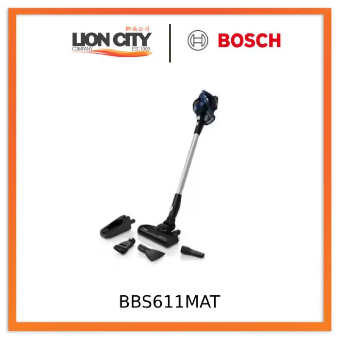 Bosch BBS611MAT Series 6 Rechargeable Handstick Vacuum Cleaner