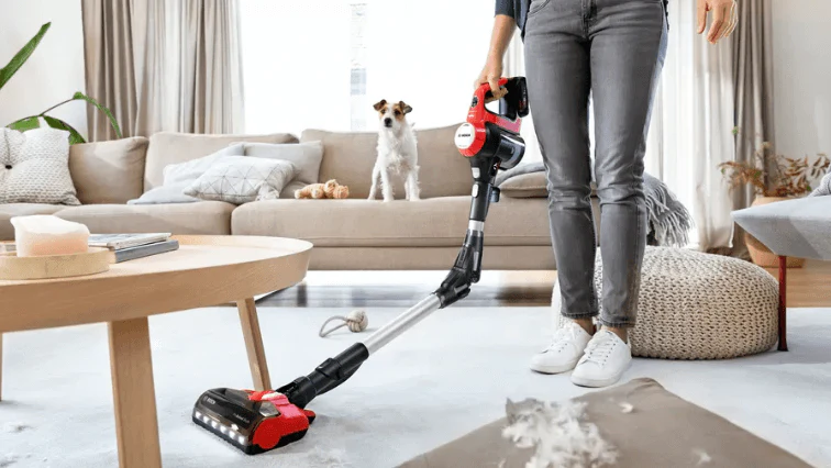 Bosch BBS711ANM Rechargeable vacuum cleaner Unlimited 7 ProAnimal Red - Image 3