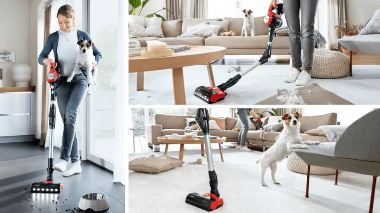 Bosch BBS711ANM Rechargeable vacuum cleaner Unlimited 7 ProAnimal Red - Image 6