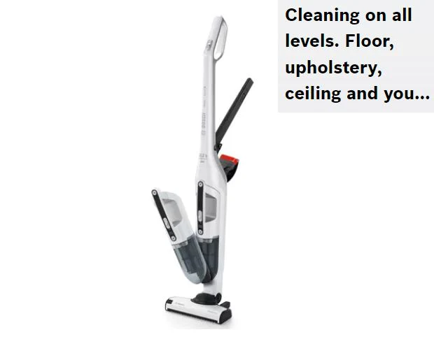 Bosch BCH3K255 4 Rechargeable vacuum cleaner Flexxo 25.2V White - Image 5