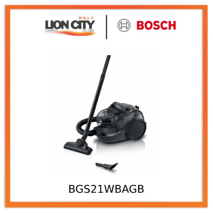 Bosch BGS21WBAGB Bagless Vacuum Cleaner - Black