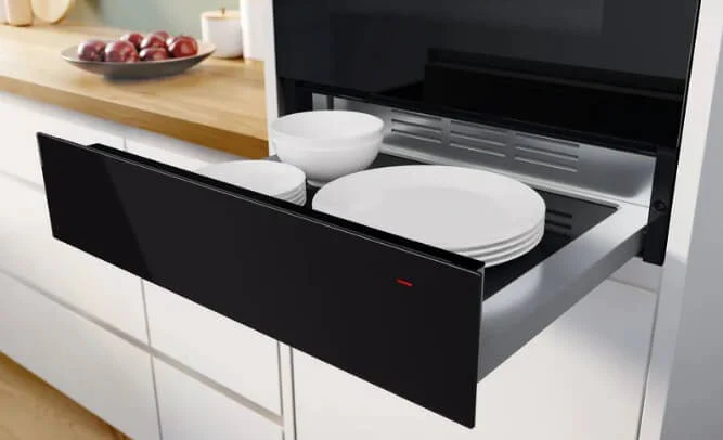 Bosch BIC7101B1B Series 8 Built-in warming drawer 60 x 14 cm Black - Image 4