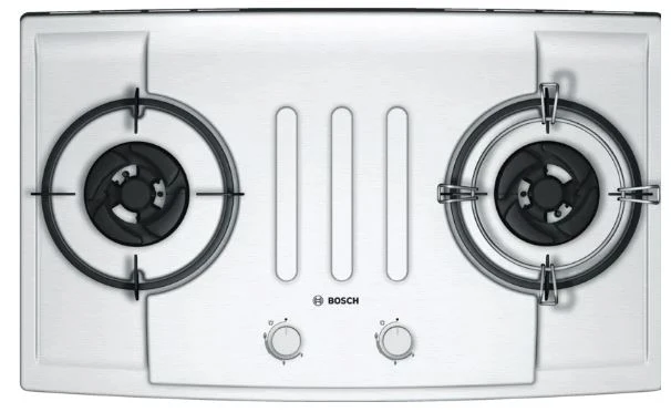 Bosch DWBM98G50B Series 4 Wall-mounted cooker hood 90 cm + PBD7251SG Series 2 Gas hob Stainless steel - Image 2