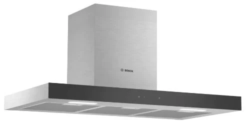 Bosch DWBM98G50B Series 4 Wall-mounted cooker hood 90 cm + PBD7251SG Series 2 Gas hob Stainless steel - Image 4
