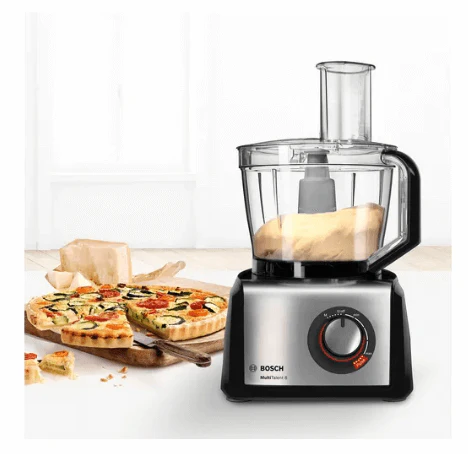 Bosch MC812M853G Food processor MultiTalent 8 1250 W Black, Brushed stainless steel - Image 5