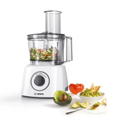 Bosch MCM3100WGB Food processor MultiTalent 3700 W White, White - Image 4