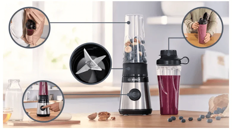 Bosch MMB2111M Blender Vita Power Serie | 2 450 W Stainless steel - Image 3