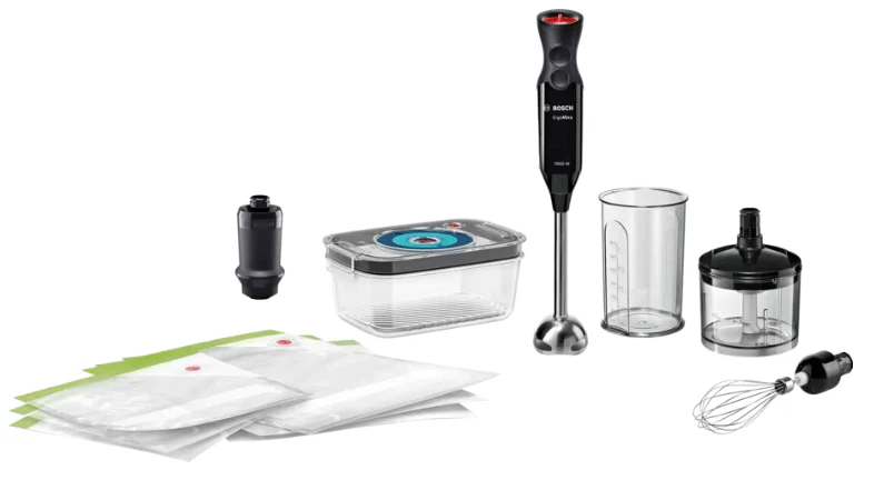 Bosch MS6CB61V5 Hand Blender ErgoMixx 1000 W Black, anthracite - Image 2