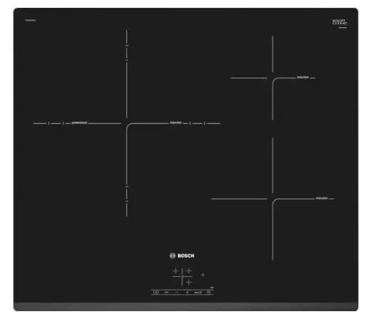 Bosch PID631BB1E Series 4 Induction hob 60 cm Black - Image 2