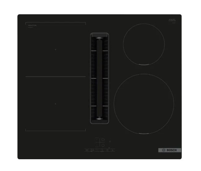 Bosch PVS601B16E Series 4 Induction hob with integrated ventilation system 60 cm flush mount - Image 2